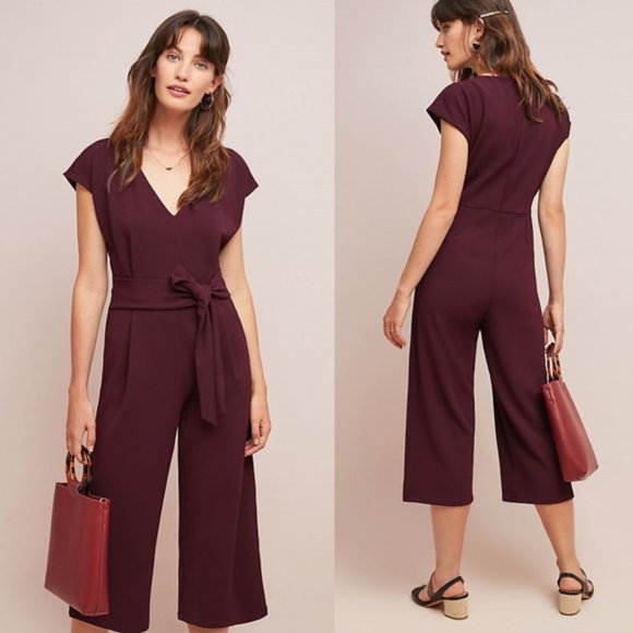 Anthropologie Pants - Anthropologie Sedona Jumpsuit in wine